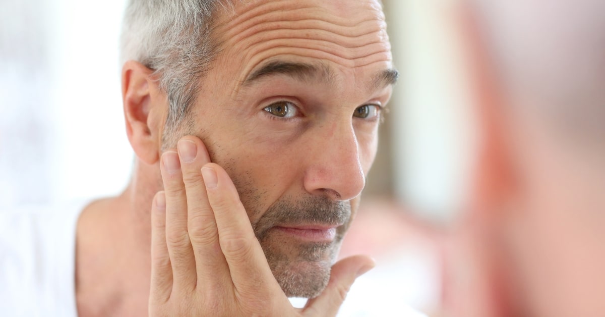 the right age for anti-ageing male