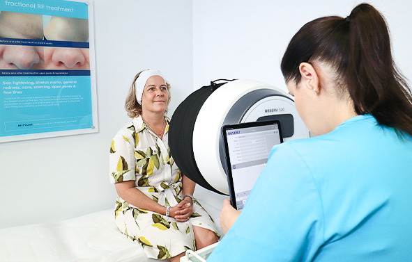 Consultation Advanced Observ 520 Skin analysis technology - Skin Clinics