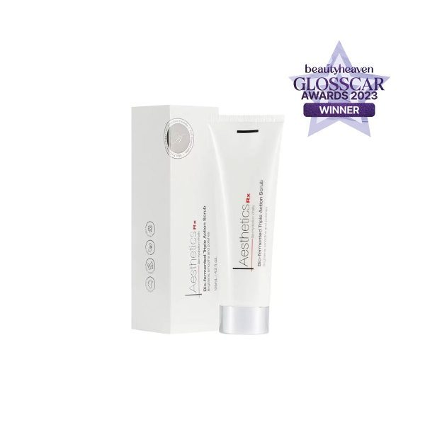 aesthetics rx bio fermented triple action scrub