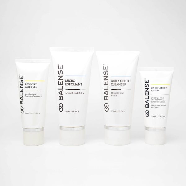 post laser kit with spf