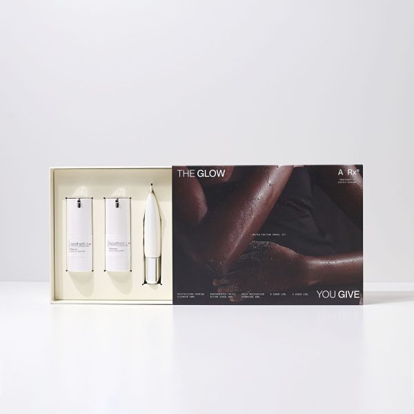 aesthetics rx the glow you give - travel box -