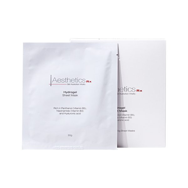 aesthetics rx® hydrogel sheet mask x 5