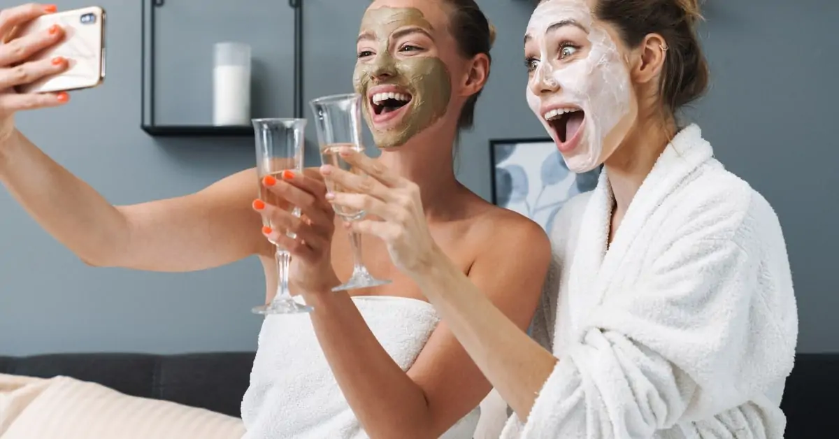 party season skin face masks